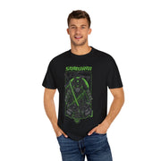 Neon Samurai Techwear Tee - NRooted Society - T-Shirt