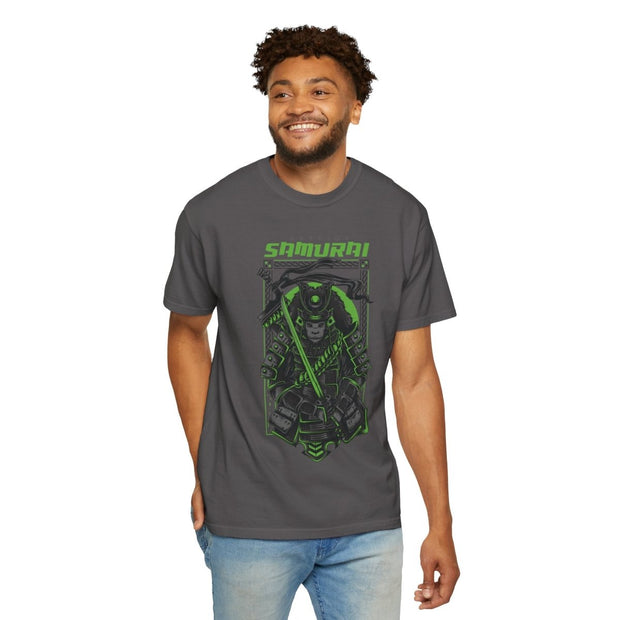 Neon Samurai Techwear Tee - NRooted Society - T-Shirt