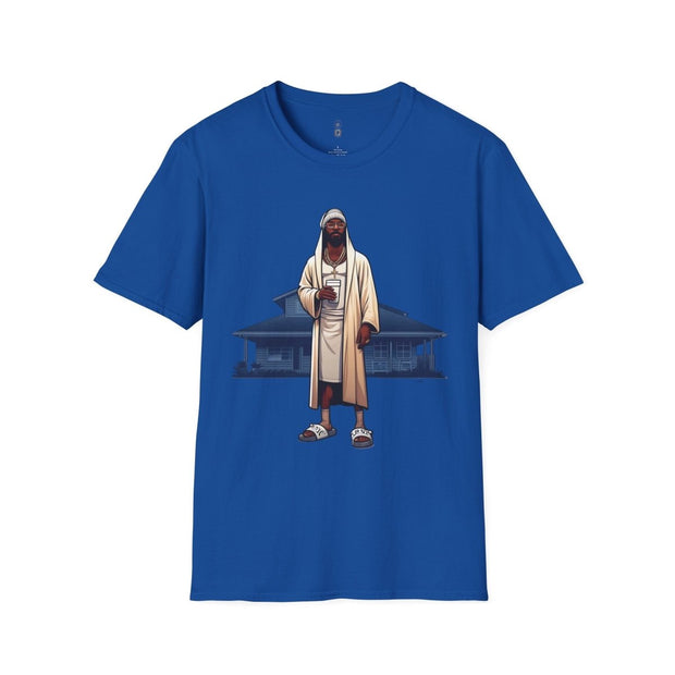 On Jesus Slippers Graphic Tee - NRooted Society - T-Shirt