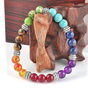 7 Chakra Healing Crystals Bracelet - NROOTED CLOTHING-