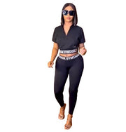 Casual two piece fitness outfit - NROOTED CLOTHING-2 piece set