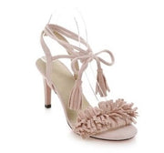 Fringed stiletto sandals - NROOTED-