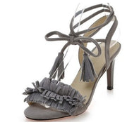 Fringed stiletto sandals - NROOTED-