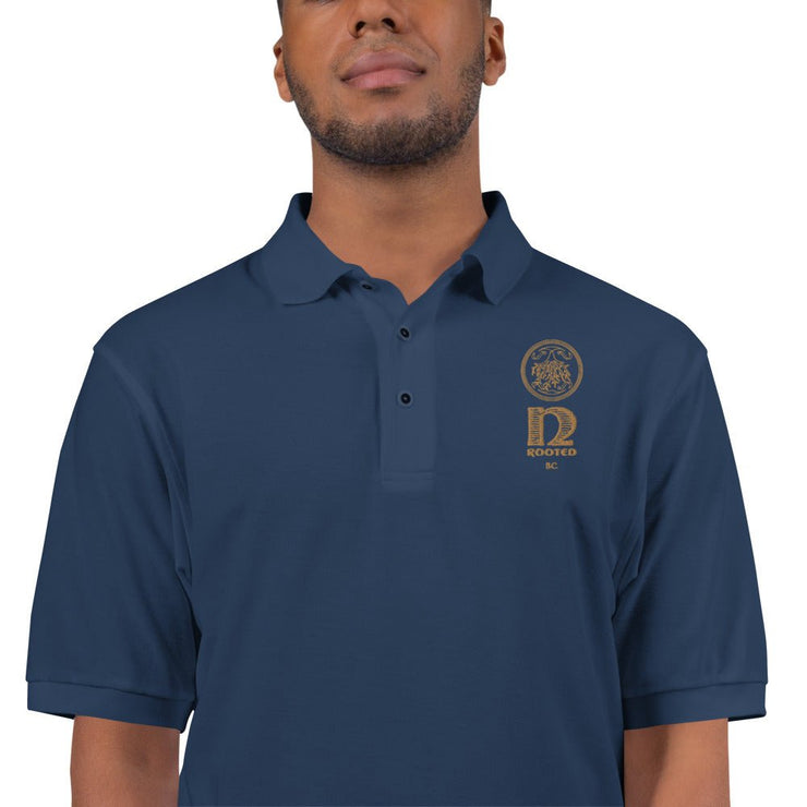 Men's Premium Polo NRooted Brand - NROOTED CLOTHING-